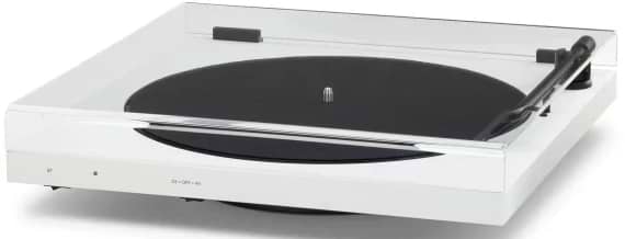 Виниловый проигрыватель Tone Factory Turntable Satin White (with dust cover) - Фото 1