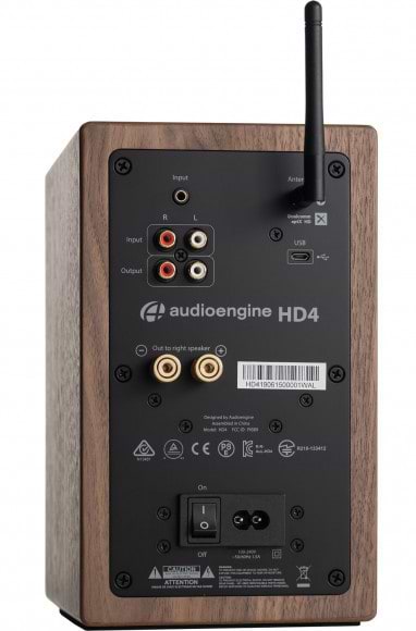 Фото - Комп'ютерна акустика звичайна 2.0 Audioengine HD4 Walnut