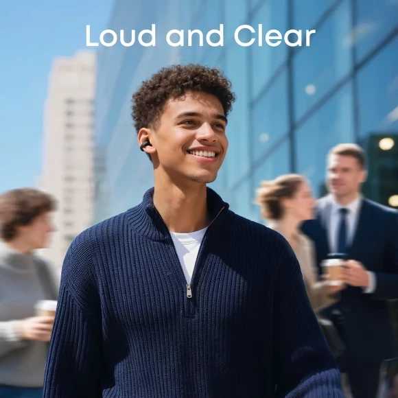 Фото - Наушники вкладыши беспроводные TWS Anker SoundСore C50i Black (D1101G11)