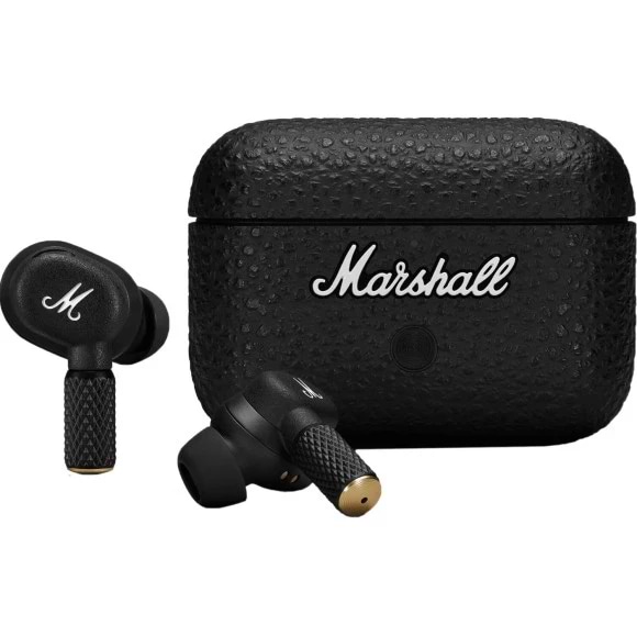 Фото - Навушники вкладиші бездротові TWS Marshall Motif II ANC Black (1006450)