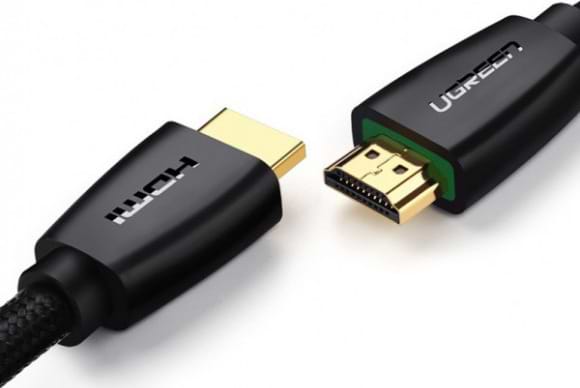 Фото - Кабель HDMI UGREEN HD118 HDMI to HDMI 3 m v2.0 UltraHD 4K-3D Braided Black (40411)