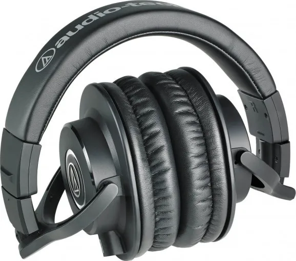 Фото - Гарнітура дротова Audio-Technica ATH-M40X Black