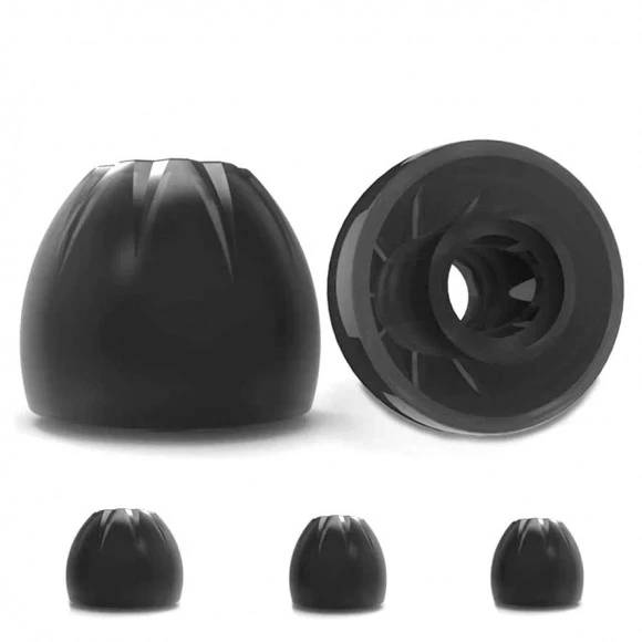 Амбушюр для навушників Knowledge Zenith Silicone eartips Black 3 шт. - Фото 1