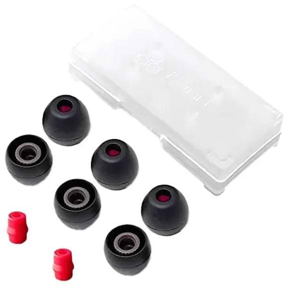 Амбушюр для наушников Final Audio Earpiece Type E Black Size S 3 шт. (FI-EPEBLBL2S4_EN)