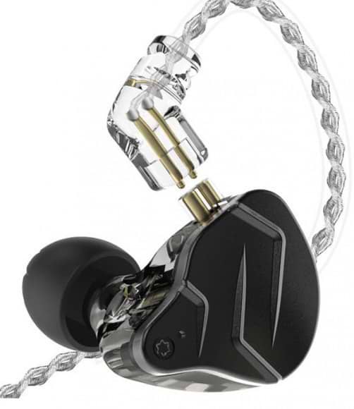 Фото - Навушники вкладиші дротові Knowledge Zenith ZSN PRO X mic black