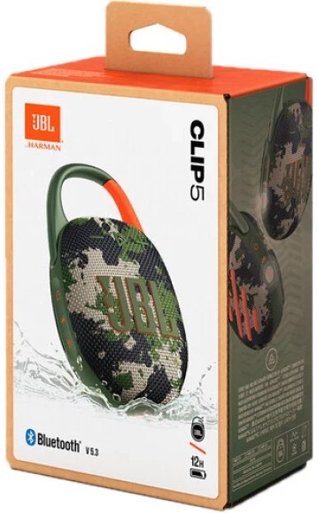 Фото - Портативная акустика JBL Clip 5 Squad (JBLCLIP5SQUAD)