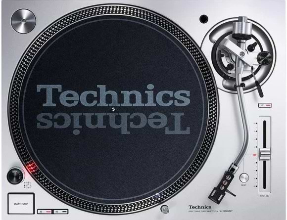 Виниловый проигрыватель Technics SL-1200 MK7 EG Silver
