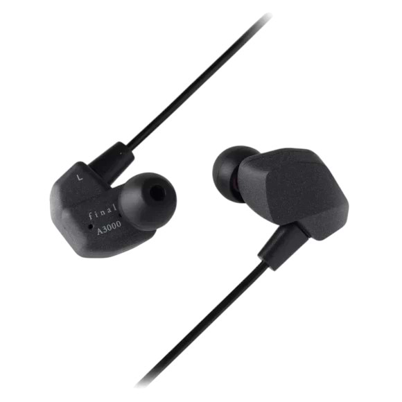 Наушники вкладыши проводные Final Audio A3000 Matte Black - Фото 1