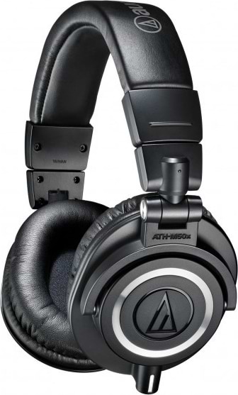 Гарнітура дротова Audio-Technica ATH-M50X Black - Фото 1