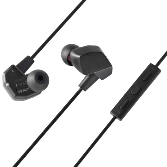Наушники вкладыши проводные Final Audio VR3000 Black - Фото 1