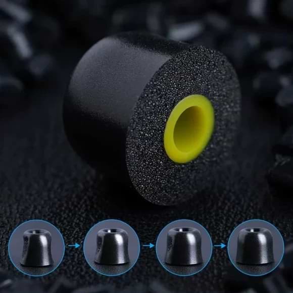 Фото - Амбушюр для навушників Knowledge Zenith FT01 Memory Foam (3 pairs) Black