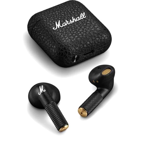 Фото - Наушники вкладыши беспроводные TWS Marshall Minor IV Black (1006653)