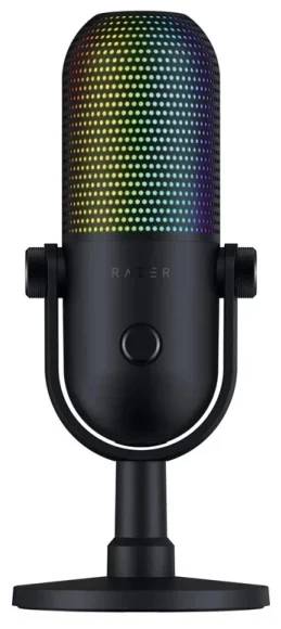 Мікрофон до комп'ютера Razer Seiren V3 Chroma (RZ19-05060100-R3M1) - Фото 1