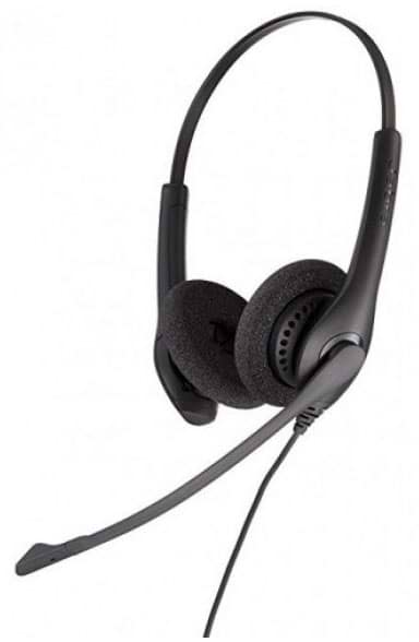 Купити Гарнітура дротова Jabra Biz 1500 Duo QD Black (1519-0154) - Фото 1 Гарнітура дротова Jabra Biz 1500 Duo QD Black (1519-0154) - Фото 1