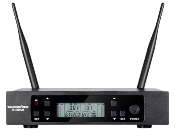 Фото - Мікрофон вокальний бездротовий Takstar TS-3310UH Black