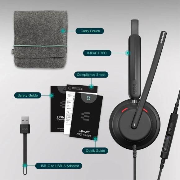 Фото - Гарнітура дротова Epos IMPACT 760