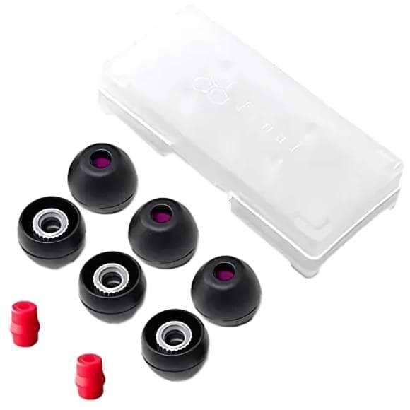 Амбушюр для наушников Final Audio Earpiece Type E Black Size M 3 шт. (FI-EPEBLBL2M4_EN) - Фото 1