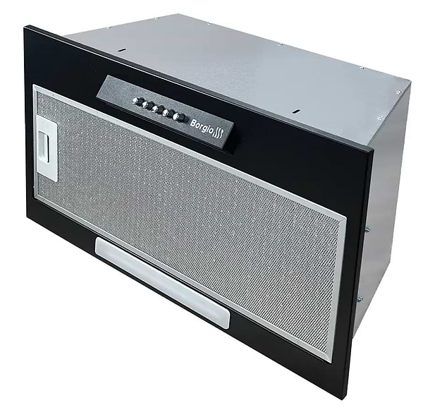 Фото - Вытяжка встраиваемая Borgio Slim-Box 52 Black Eco