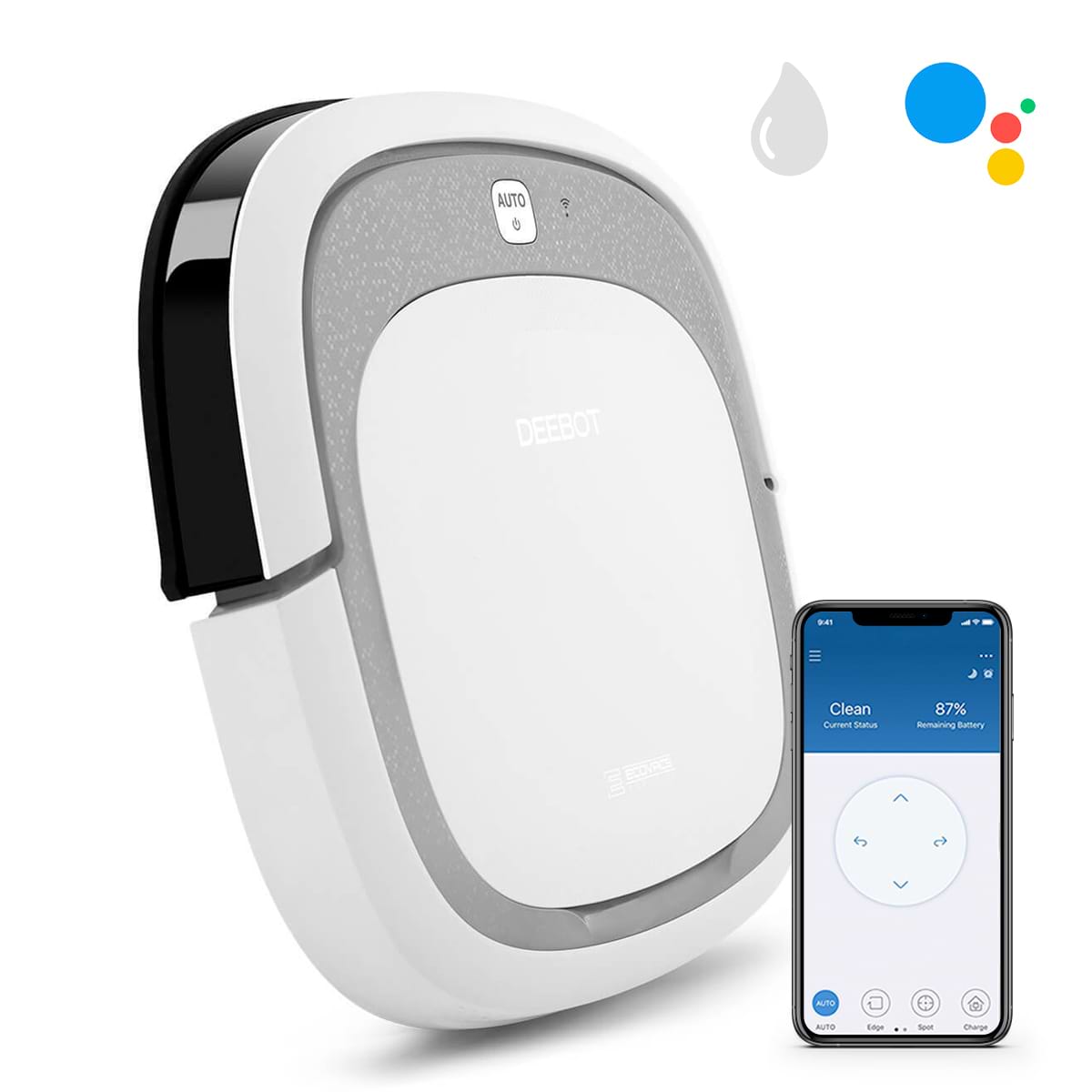 Уцінка - Робот-пилосос Ecovacs DEEBOT SLIM 2 Grey (DA5G) #