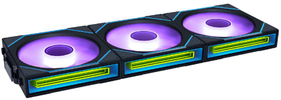 Фото - Корпусный вентилятор Lian Li Uni Fan SL-INF WIRELESS 120-3 Black (G99.12SLIN1W3B.00)