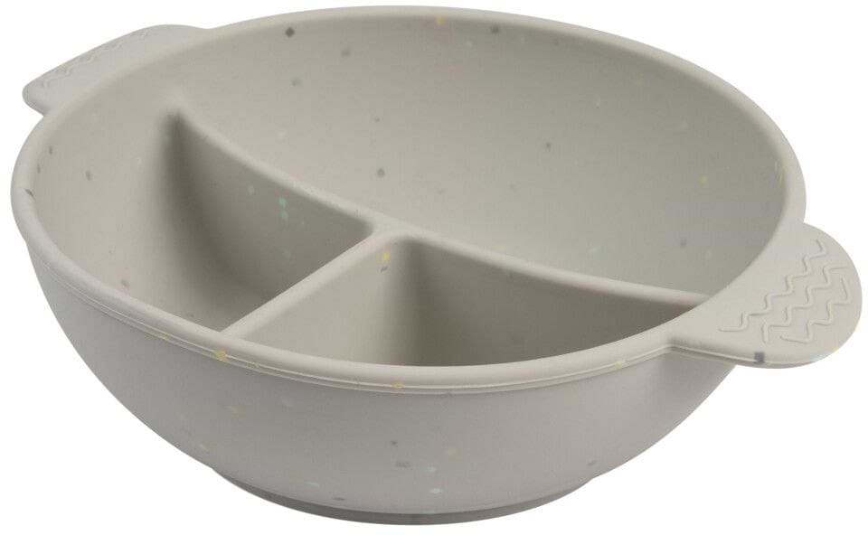 Тарелка для малыша Canpol babies DOTS - серая (51/403_grey)