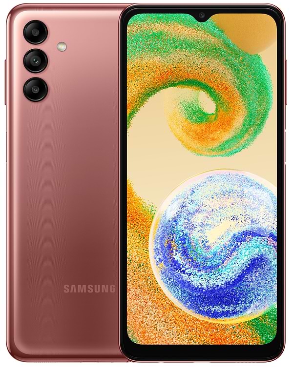 Фото - Смартфон Samsung Galaxy A04s 4/64Gb Copper (SM-A047FZCVSEK)