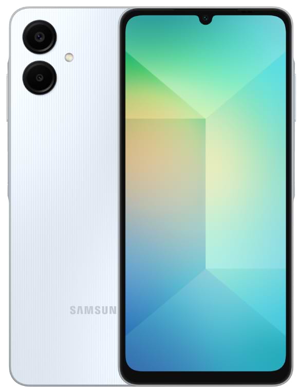 Смартфон Samsung Galaxy A06 4/128Gb Light Blue (SM-A065FLBGSEK) - Фото 1