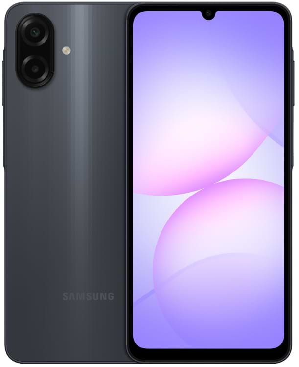 Смартфон Samsung Galaxy A07 4/128Gb Black (SM-A075FZKGSEK) - Фото 1