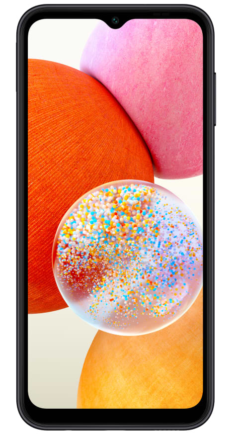 Фото - Смартфон Samsung Galaxy A14 4/64Gb Black (SM-A145FZKUSEK)