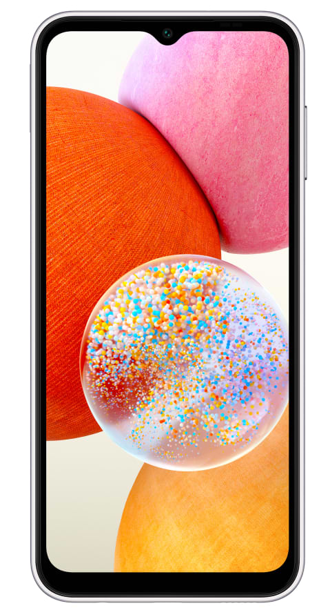 Фото - Смартфон Samsung Galaxy A14 4/64Gb Silver (SM-A145FZSUSEK)