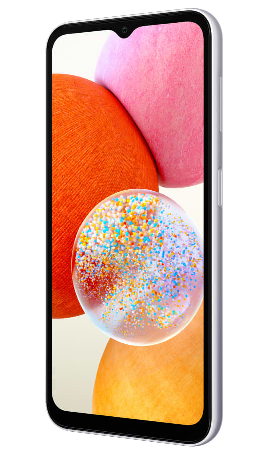 Фото - Смартфон Samsung Galaxy A14 4/64Gb Silver (SM-A145FZSUSEK)