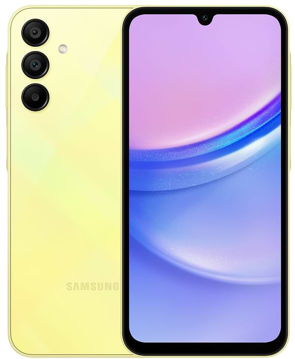 Фото - Смартфон Samsung Galaxy A15 4/128Gb Yellow (SM-A155FZYDEUC)