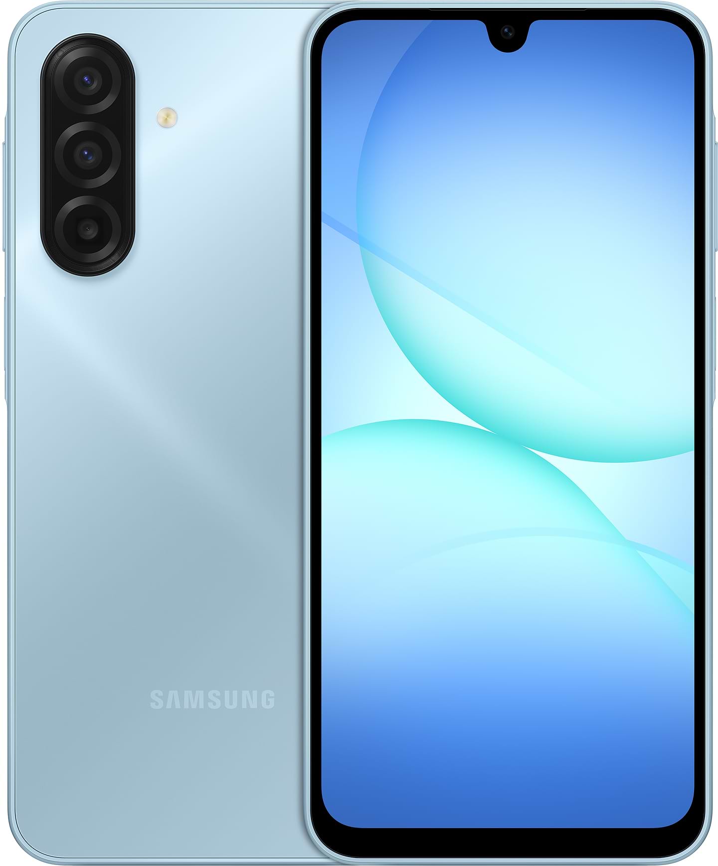 Смартфон Samsung Galaxy A17 8/256Gb Light Blue (SM-A175FLBEEUC) - Фото 1