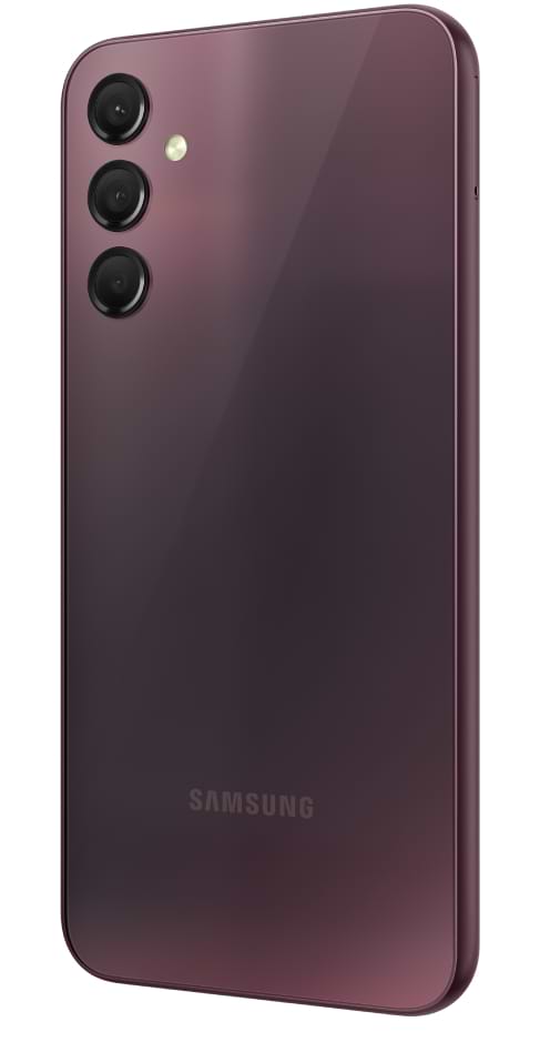 Фото - Смартфон Samsung Galaxy A24 6/128Gb Dark Red (SM-A245FDRVSEK)