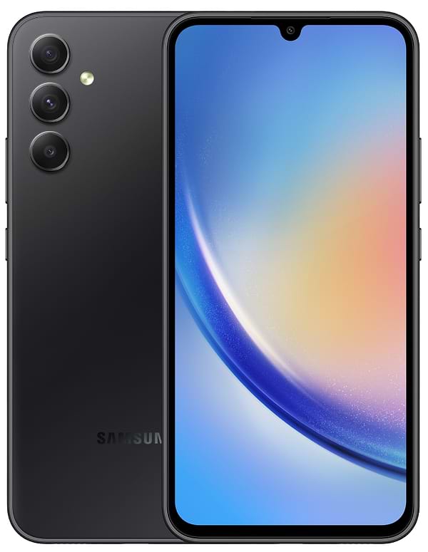 Фото - Смартфон Samsung Galaxy A34 5G 6/128Gb Awesome Graphite (SM-A346EZKASEK)
