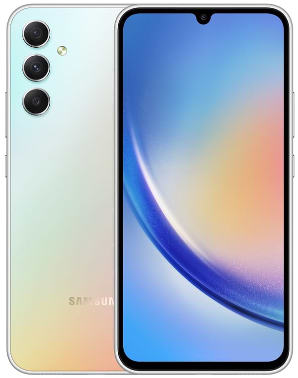 Samsung Galaxy A34 5G 6 128Gb Silver SM A346EZSASEK