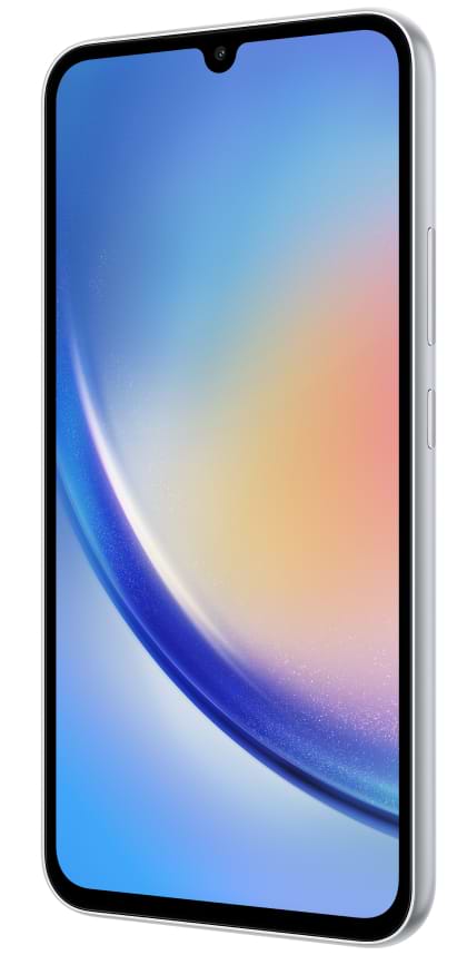 Фото - Смартфон Samsung Galaxy A34 5G 8/256Gb Silver (SM-A346EZSESEK)
