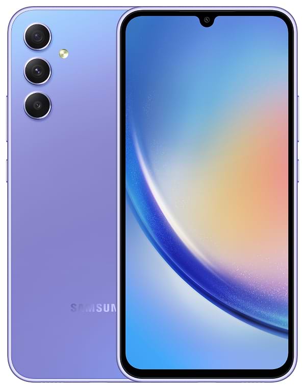 Фото - Смартфон Samsung Galaxy A34 5G 8/256Gb Light Violet (SM-A346ELVESEK)