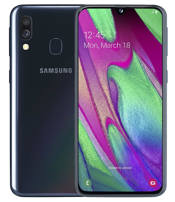 Фото - Смартфон Samsung Galaxy A40 64Gb Black (SM-A405FZKD)