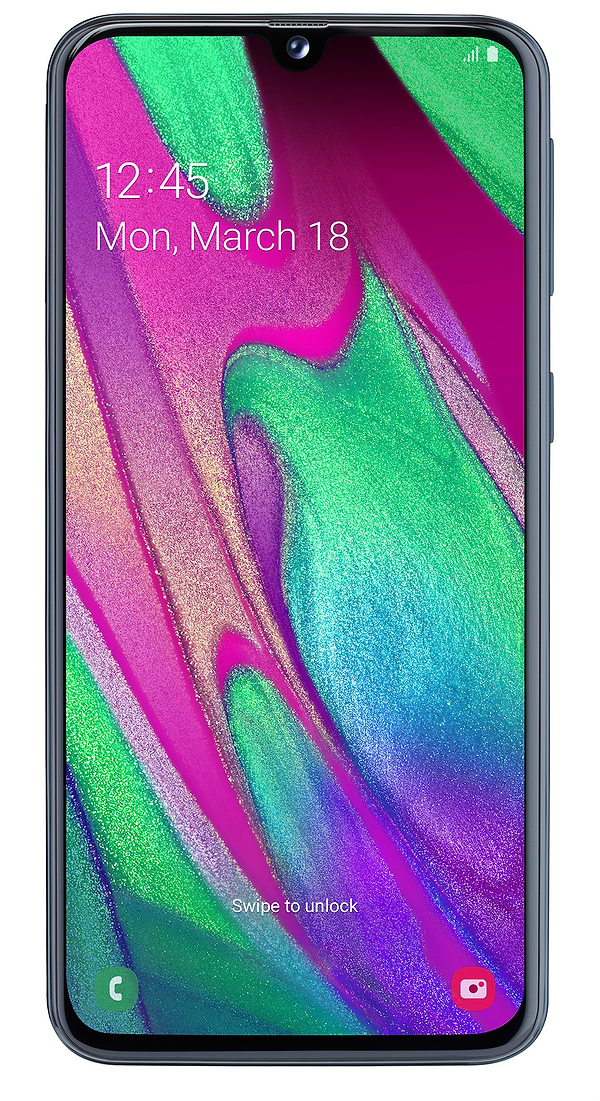 Фото - Смартфон Samsung Galaxy A40 64Gb Black (SM-A405FZKD)