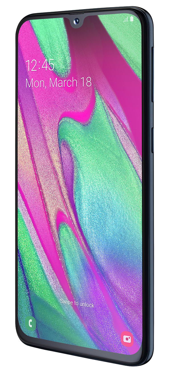 Фото - Смартфон Samsung Galaxy A40 64Gb Black (SM-A405FZKD)