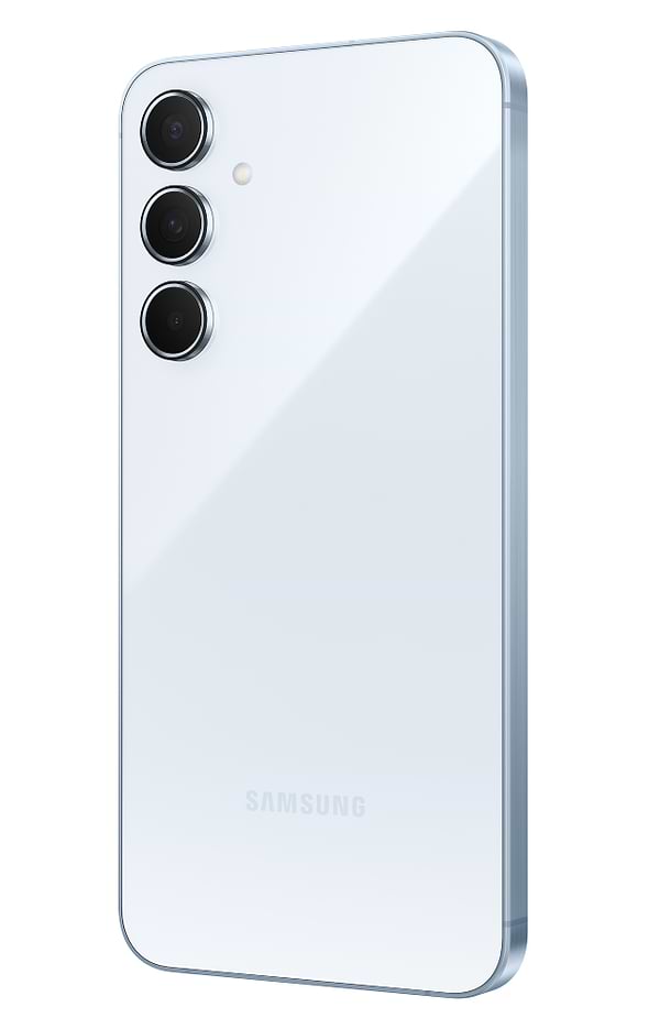 Фото - Смартфон Samsung Galaxy A55 5G 8/128Gb Awesome Iceblue (SM-A556BLBAEUC)