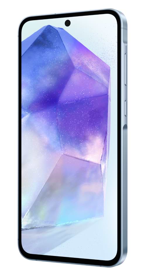 Фото - Смартфон Samsung Galaxy A55 5G 8/128Gb Awesome Iceblue (SM-A556BLBAEUC)