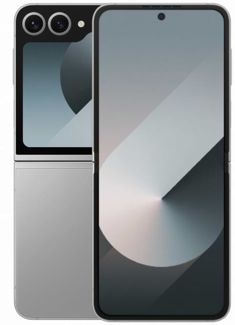 Смартфон Samsung Galaxy Flip6 12/256Gb Silver Shadow (SM-F741BZSGSEK) - Фото 1
