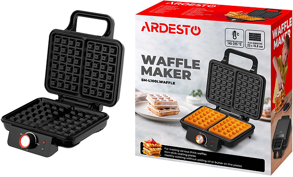 Фото - Вафельница Ardesto SM-L100LWAFFLE