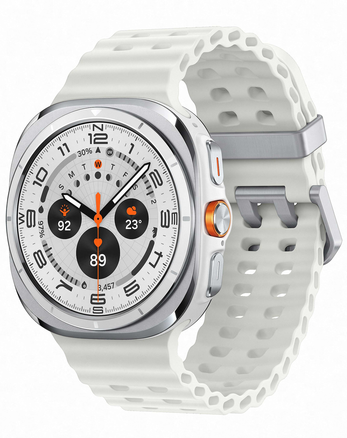 Смарт-часы Samsung Galaxy Watch Ultra Titanium White (SM-L705FZWASEK) - Фото 1