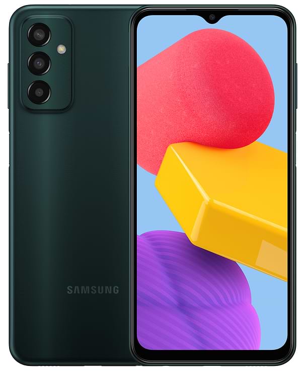 Фото - Смартфон Samsung Galaxy M13 4/128Gb Deep Green (SM-M135FZGGSEK)