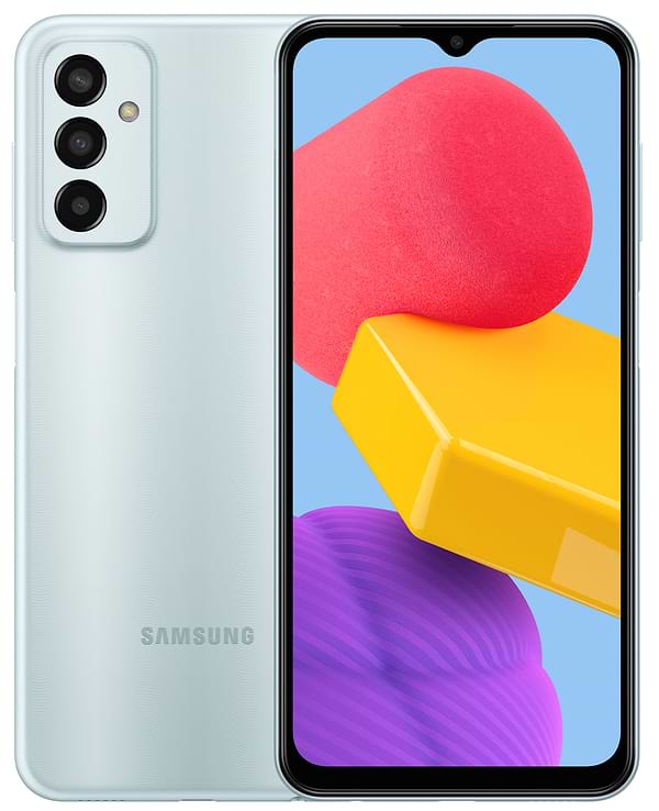 Фото - Смартфон Samsung Galaxy M13 4/64Gb Light Blue (SM-M135FLBDSEK) Фото - Смартфон Samsung Galaxy M13 4/64Gb Light Blue (SM-M135FLBDSEK)