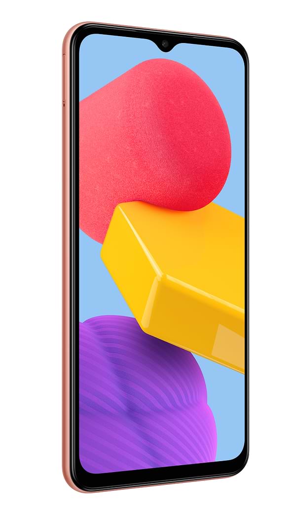 Фото - Смартфон Samsung Galaxy M13 4/128Gb Orange Cooper (SM-M135FIDGSEK)