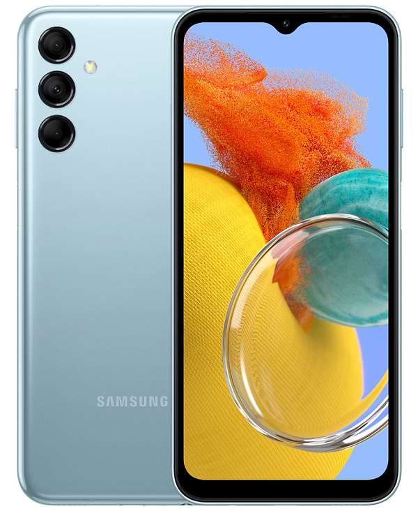 Фото - Смартфон Samsung Galaxy M14 5G 4/128Gb Blue (SM-M146BZBVSEK) Фото - Смартфон Samsung Galaxy M14 5G 4/128Gb Blue (SM-M146BZBVSEK)